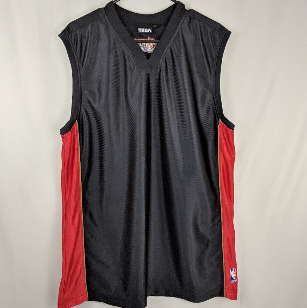 NBA 76ers vintage black red Jersey "XL"